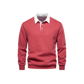 Suéter Masculino Gola Polo Piannaro PN021 em tecido premium e gola polo.