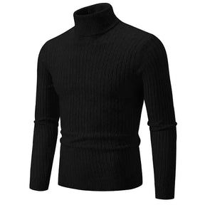 Suéter Masculino Pullover de Gola Alta Piannaro PN177 em tecido premium.