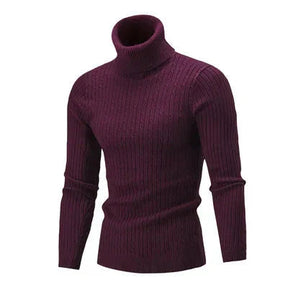 Suéter Masculino Pullover de Gola Alta Piannaro PN177 em tecido premium.