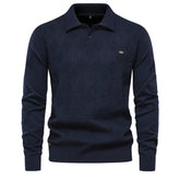 Suéter Masculino Slim Fit em Lã Piannaro, elegante e confortável.