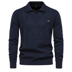 Suéter Masculino Slim Fit em Lã Piannaro, elegante e confortável.