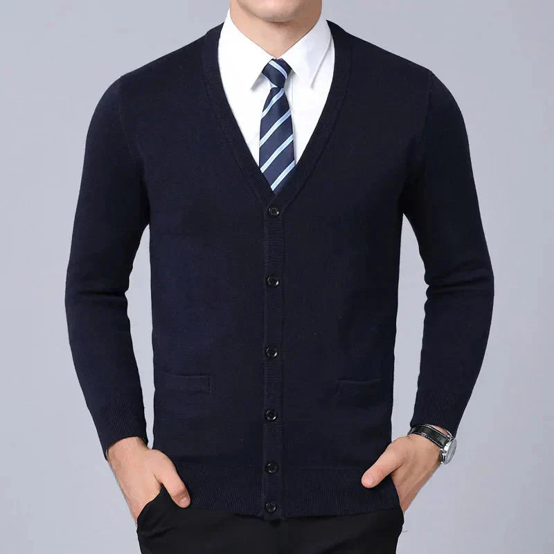 Suéter Masculino Slim Fit em Lã Piannaro PN184, elegante e confortável.