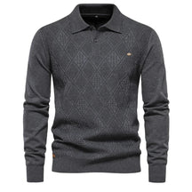 Suéter Masculino Slim Fit em Lã Piannaro, elegante e confortável.