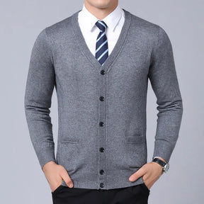 Suéter Masculino Slim Fit em Lã Piannaro PN184, elegante e confortável.
