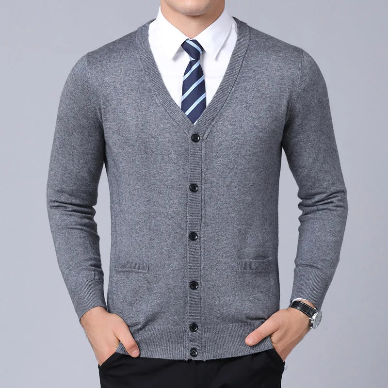Suéter Masculino Slim Fit em Lã Piannaro PN184, elegante e confortável.