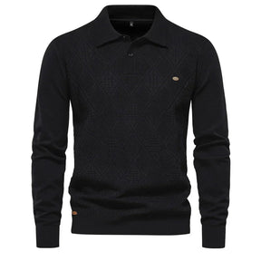 Suéter Masculino Slim Fit em Lã Piannaro, elegante e confortável.