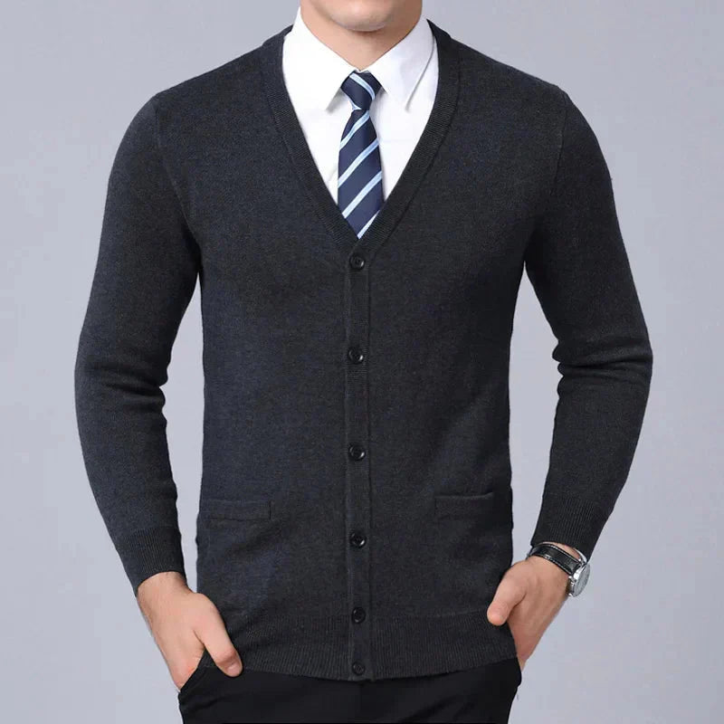 Suéter Masculino Slim Fit em Lã Piannaro PN184, elegante e confortável.