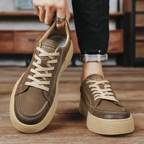 Tênis Masculino Piannaro PN275 em couro, design moderno e sofisticado.