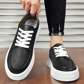 Tênis Masculino em Couro Piannaro PN304 disponível em marrom e preto.