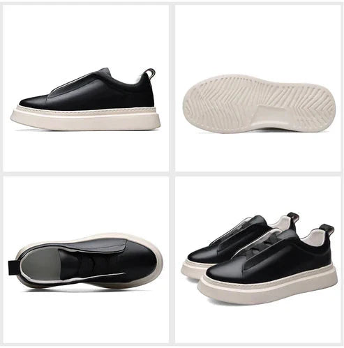 Tênis Masculino em Couro Piannaro PN320 com design clássico e sola antiderrapante.