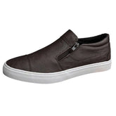Tênis Masculino Slip On Piannaro PN329 em couro premium com design moderno.